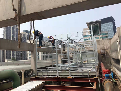 冷卻塔填料的作用與種類(冷卻塔中填料的作用是能增加水與空氣的)