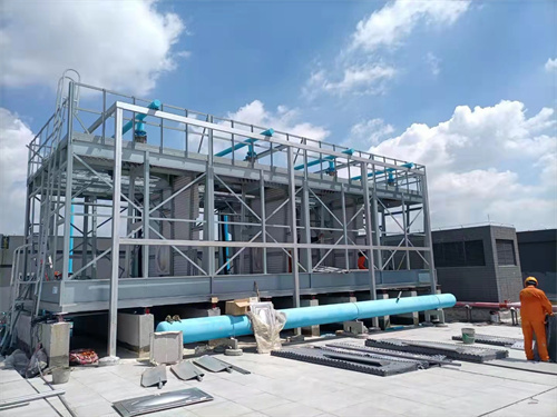 玻璃鋼冷卻塔填料的全面介紹,玻璃鋼冷卻塔填料托