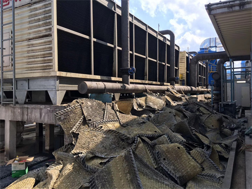 冷卻塔中的水和空氣熱交換原理