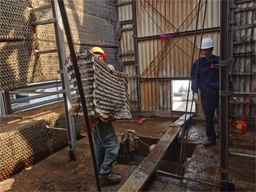 關(guān)于工業(yè)冷卻塔槽式配水系統(tǒng)的介紹(冷卻器循環(huán)水出口溫度)